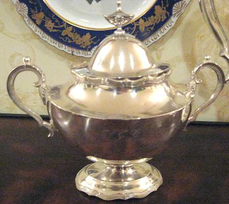 4800 (Sterling, Hollowware) Sugar Bowl & Lid