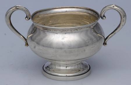 732 (Sterling, Hollowware) Weighted Mini Open Sugar