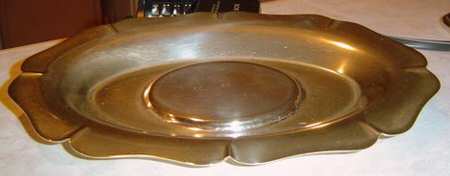 2457 (Silverplate, Hollowware) Plated Gravy Underplate