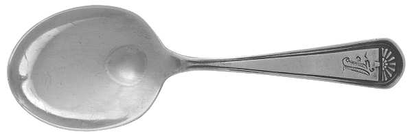 FWS37(Sterling) Spoon-Baby/Straight Handle