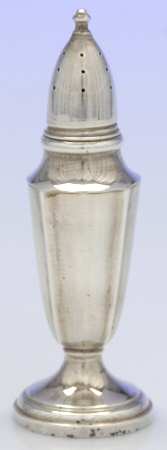453 (Sterling, Hollowware) Weighted Salt Shaker