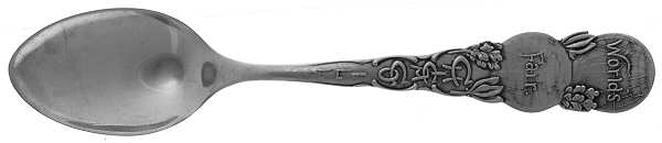 States & Cities Souvenir Spoons(Sterling) Illinois Demitasse Spoon