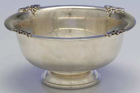 K267 (Silverplate, Hollowware) 5" Round All Purpose Dish