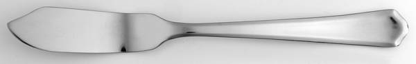Barberry Mirror (Stainless) Flat Handle Master Butter Knife