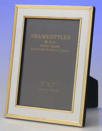 Picture Frames (Hollowware, Other) Frame-Holds 5" X 7" Picture