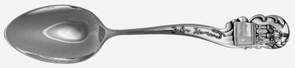 Sterling Souvenir Spoons Demitasse Spoon