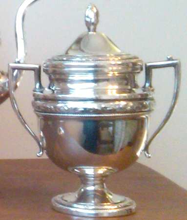 708 (Sterling, Hollowware) Sugar Bowl & Lid