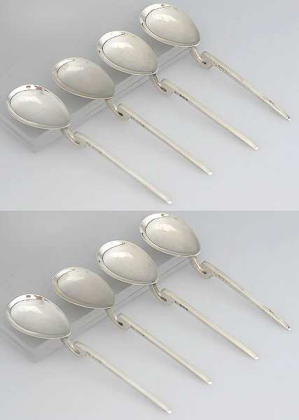 FHO2 (Sterling) (Set of 8) Demitasse Spoon