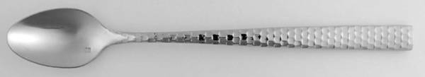 Lucca Faceted (Stainless) Iced Tea Spoon by Fortessa