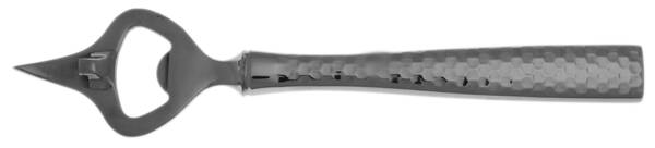 Lucca Faceted (Stainless) Bottle/Can Opener with Stainless Bowl HC