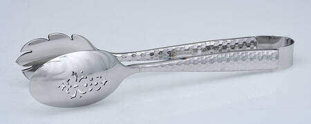 Lucca Faceted (Stainless) Ice Serving Tongs Large HC