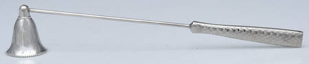 Lucca Faceted (Stainless) Candle Snuffer with Stainless Bowl HC