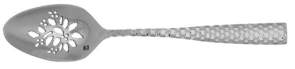 Lucca Faceted (Stainless) Holiday Tablespoon with Pierced Bowl HC