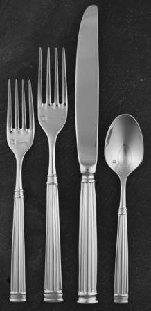 Doria (Stainless) 4 Piece Place Setting by Fortessa