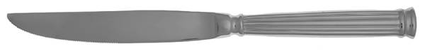 Doria (Stainless) Individual Solid Handle Steak Knife by Fortessa