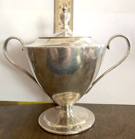 259 (Silverplate, Hollowware) Sugar Bowl & Lid