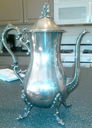 Silverplate Hollowware Silverplate Coffee Pot