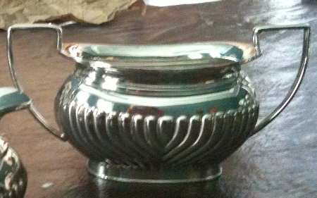 FGT1 (Silverplate, Hollowware) Sugar Bowl & Lid