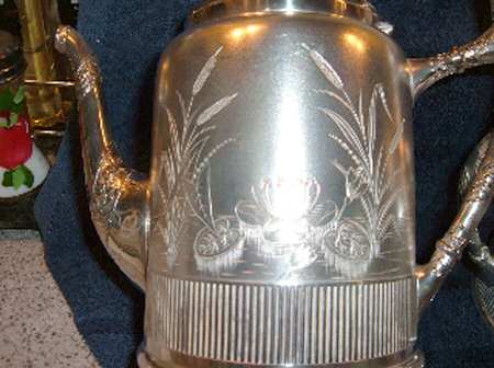 1216 (Silverplate, Hollowware) Silverplate Coffee Pot