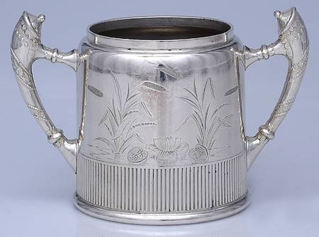 1216 (Silverplate, Hollowware) Sugar Bowl No Lid
