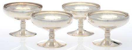 3513 (Sterling, Hollowware) Oyster Cocktail No Liner - Set of 4