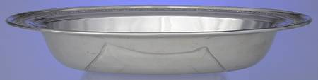 1600 (Silverplate, Hollowware) 11" Oval Double Vegetable (Bottom)