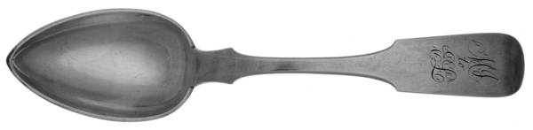 Coin Silver Flatware Dessert/Oval Soup Spoon