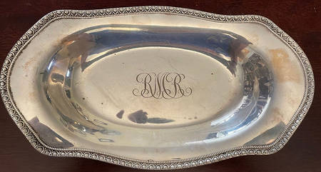 1201 (Sterling, Hollowware) 11" Bread Tray