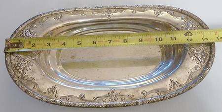 Champlain-Hand Chased (Sterling, Hollowware) by Frank Whiting