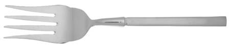 Arezzo Brushed (Stainless) Cold Meat Fork Large, Stainless Tines HC