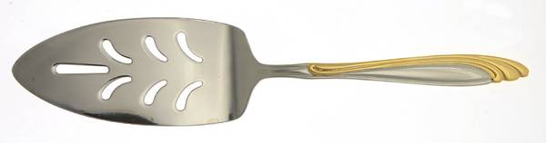 FTU13G (Stainless) Pierced All Stainless Pie Server