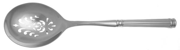 Nyssa (Stainless) Casserole Spoon with Pierced Stainless Bowl HC