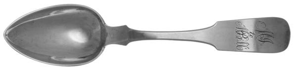 Coin Silver Flatware Dessert/Oval Soup Spoon