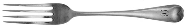 F6H1 (Sterling) Monogram Fork