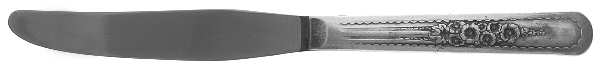 GAS1S (SILVERPLATE) Modern Solid Knife
