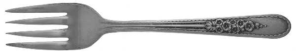 GAS1S (SILVERPLATE) Individual Salad Fork