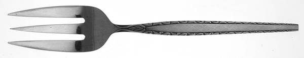 Melody (Stainless) Large Solid Cold Meat Serving Fork