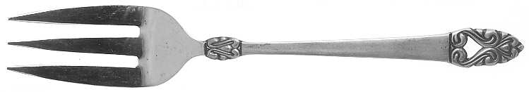 Symphony (Stainless) Large Solid Cold Meat Serving Fork