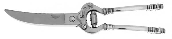 Acanthus (Sterling, 1917) Poultry Shears with Stainless Blades