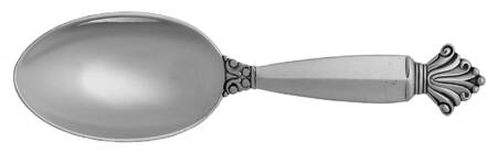 Acanthus (Sterling, 1917) Straight Handle Baby Spoon