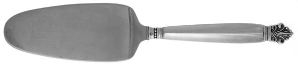 Acanthus (Sterling, 1917) Cake Server with Stainless Blade