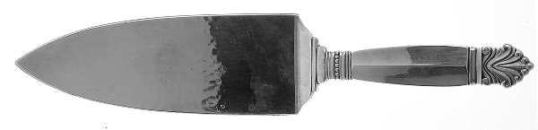 Acanthus (Sterling, 1917) Tart Server W/Sterling Blade