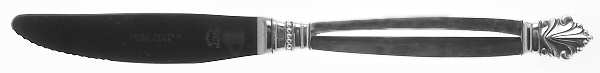 Acanthus (Sterling, 1917) Modern Long Handle Dinner Knife