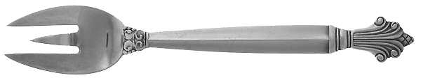 Acanthus (Sterling, 1917) Lemon Fork, 3 Tine