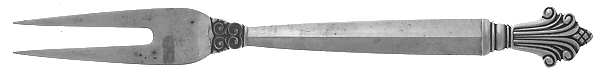Acanthus (Sterling, 1917) Date Fork