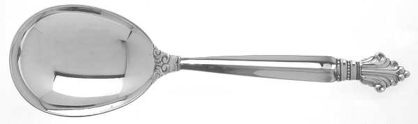 Acanthus (Sterling, 1917) Medium Solid Serving Spoon