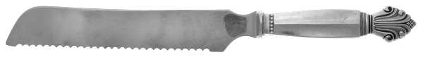 Acanthus (Sterling, 1917) Bread Knife with Stainless Blade