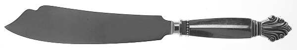 Acanthus (Sterling, 1917) Cake Knife with Stainless Blade