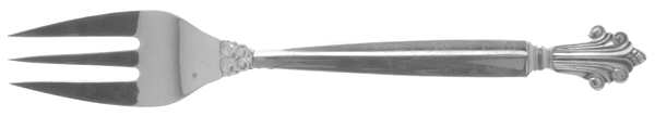 Acanthus (Sterling, 1917) Individual Solid Fish Fork