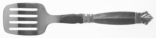 Acanthus (Sterling, 1917) Herring-Sardine Serving Fork Stainless Tines